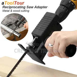 Reciprocating Saw Drill Attachment