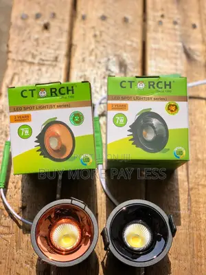 7watts Ctouch Spot Lights Black Body