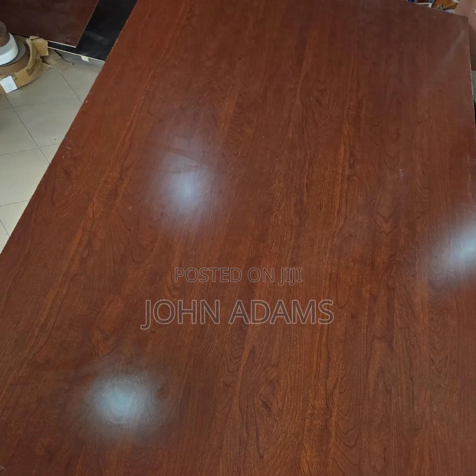 Semi-Gloss Laminated Plywood 18mm Mahogany 1220x2440