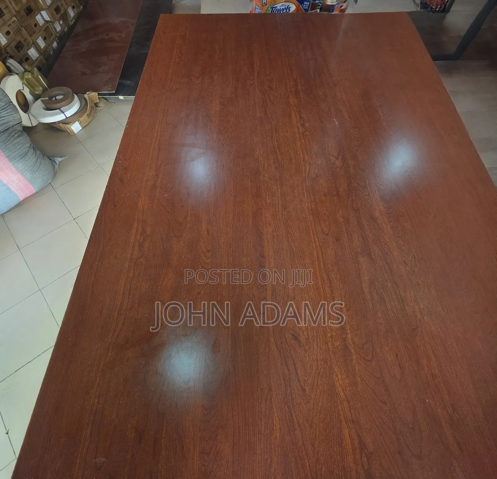 Semi-Gloss Laminated Plywood 18mm Mahogany 1220x2440