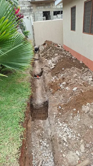 Site Engineer and Supervision Works on Construction Site