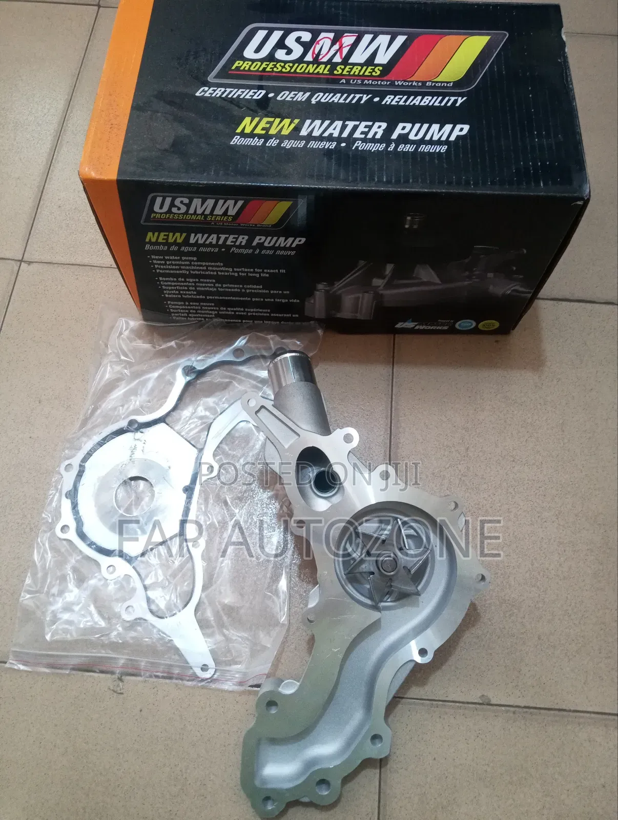 Premium USMW Dodge Durango and Jeep Grand Cherokee Water Pump From USA