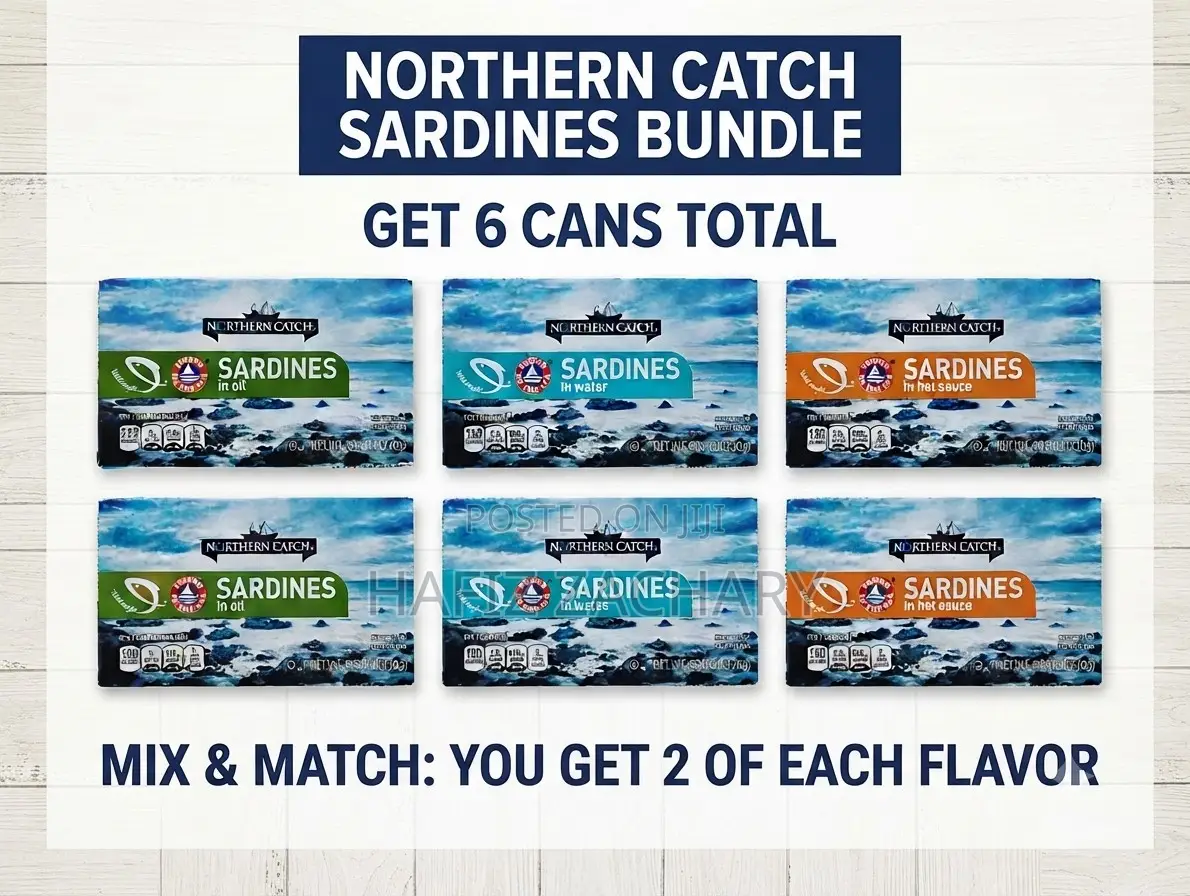 Northern Catch Imported Sardines - 6 Pack Mix
