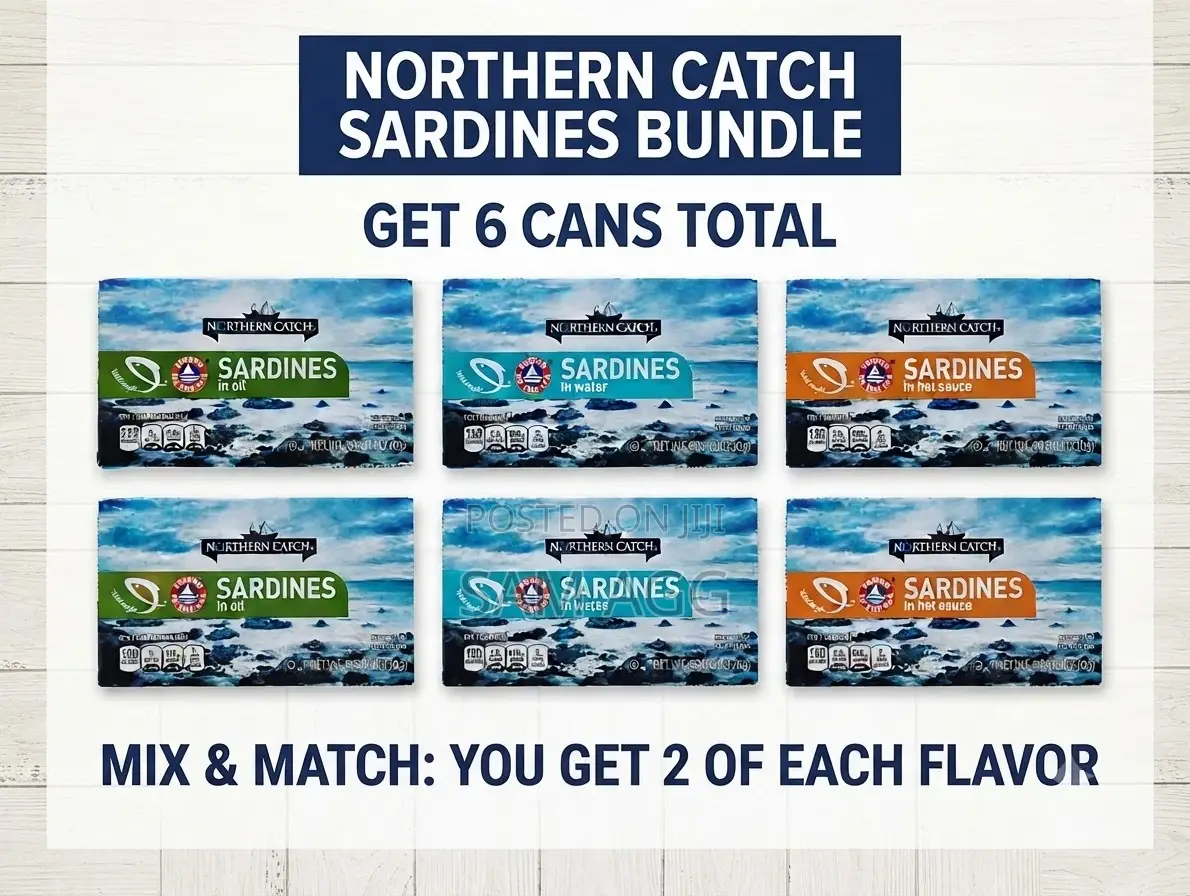 Northern Catch Imported Sardines - 6 Pack Mix