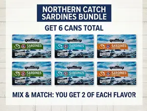 Northern Catch Imported Sardines - 6 Pack Mix