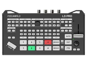 FEELWORLD L3 PRO 9+1 Channel Video Mixer Switcher 4 HDMI 4 SDI