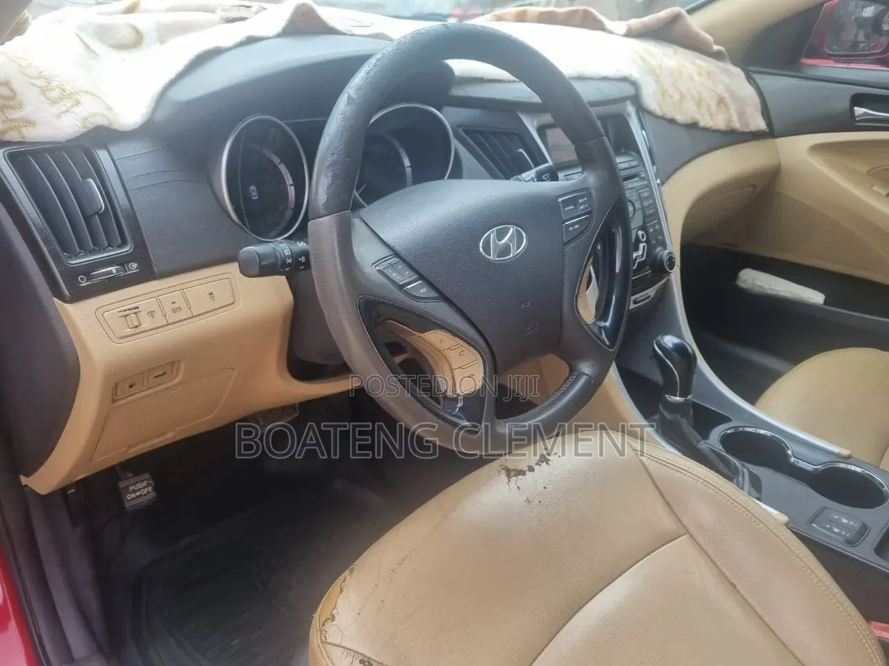 Hyundai Sonata Limited 2.0T Sedan (2.0L 4cyl 6A) 2011 Red