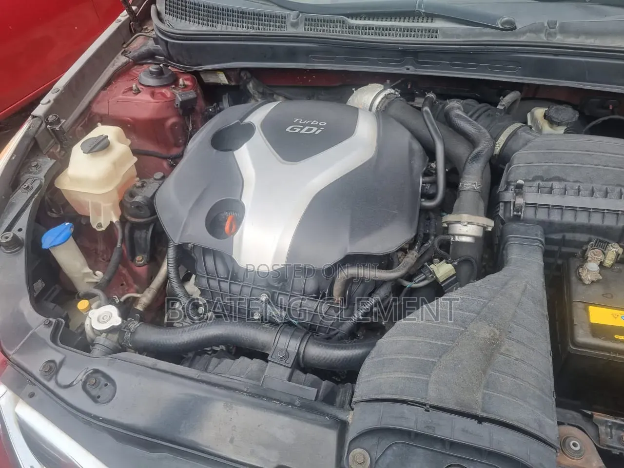 Hyundai Sonata Limited 2.0T Sedan (2.0L 4cyl 6A) 2011 Red