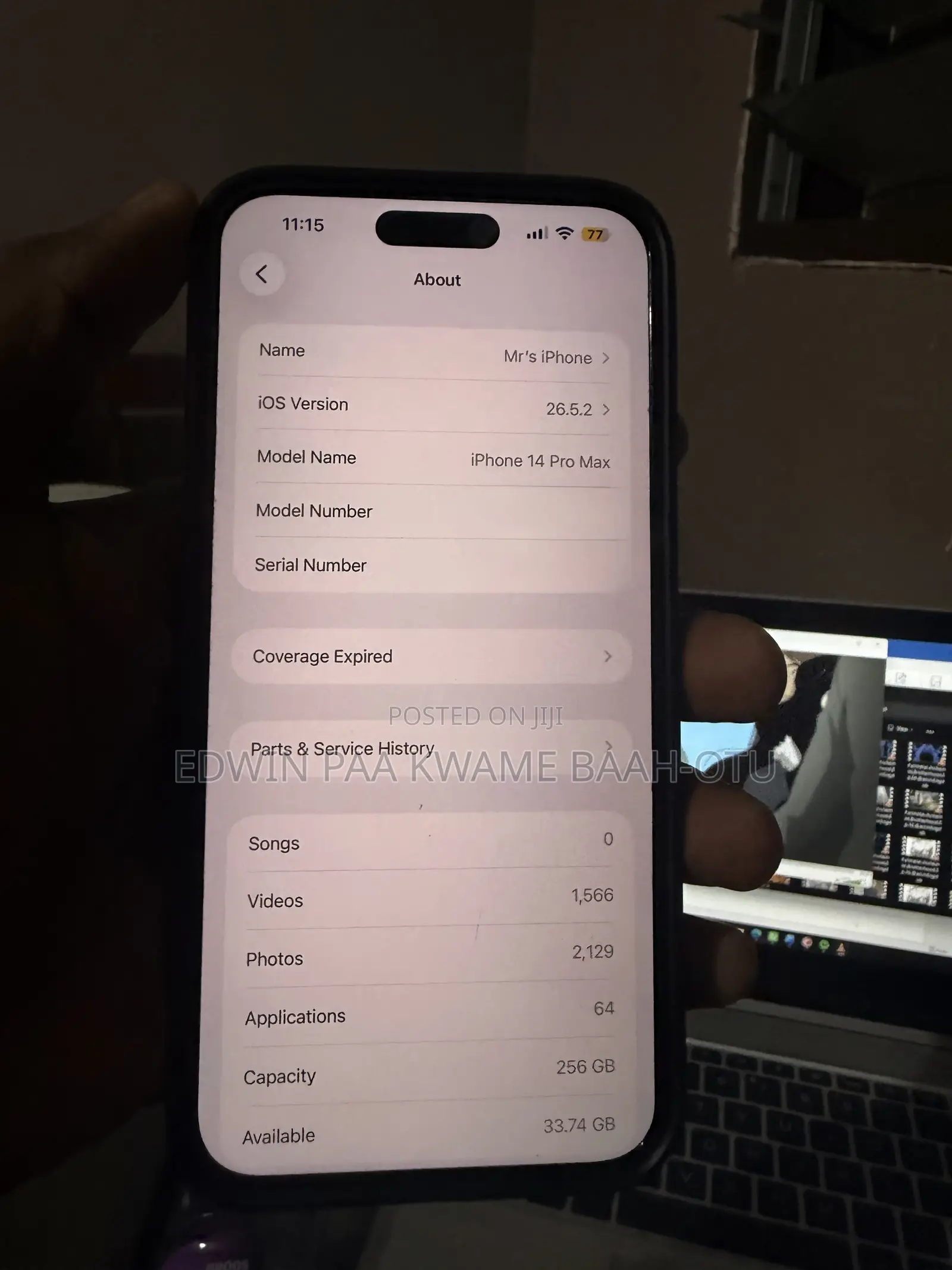 Apple iPhone 14 Pro Max 256 GB Black
