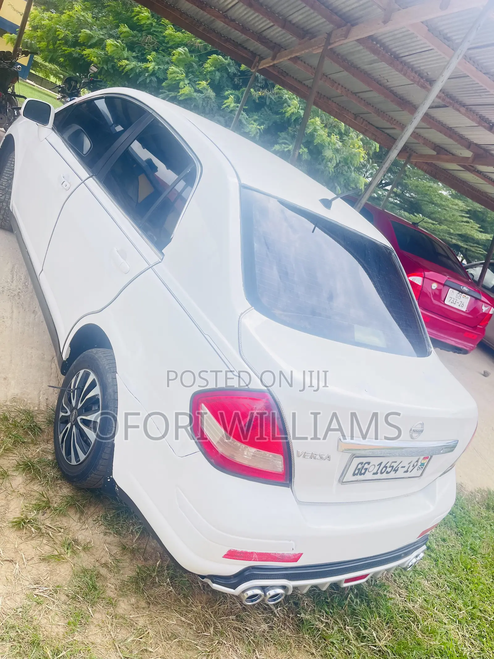 Nissan Versa 2012 White