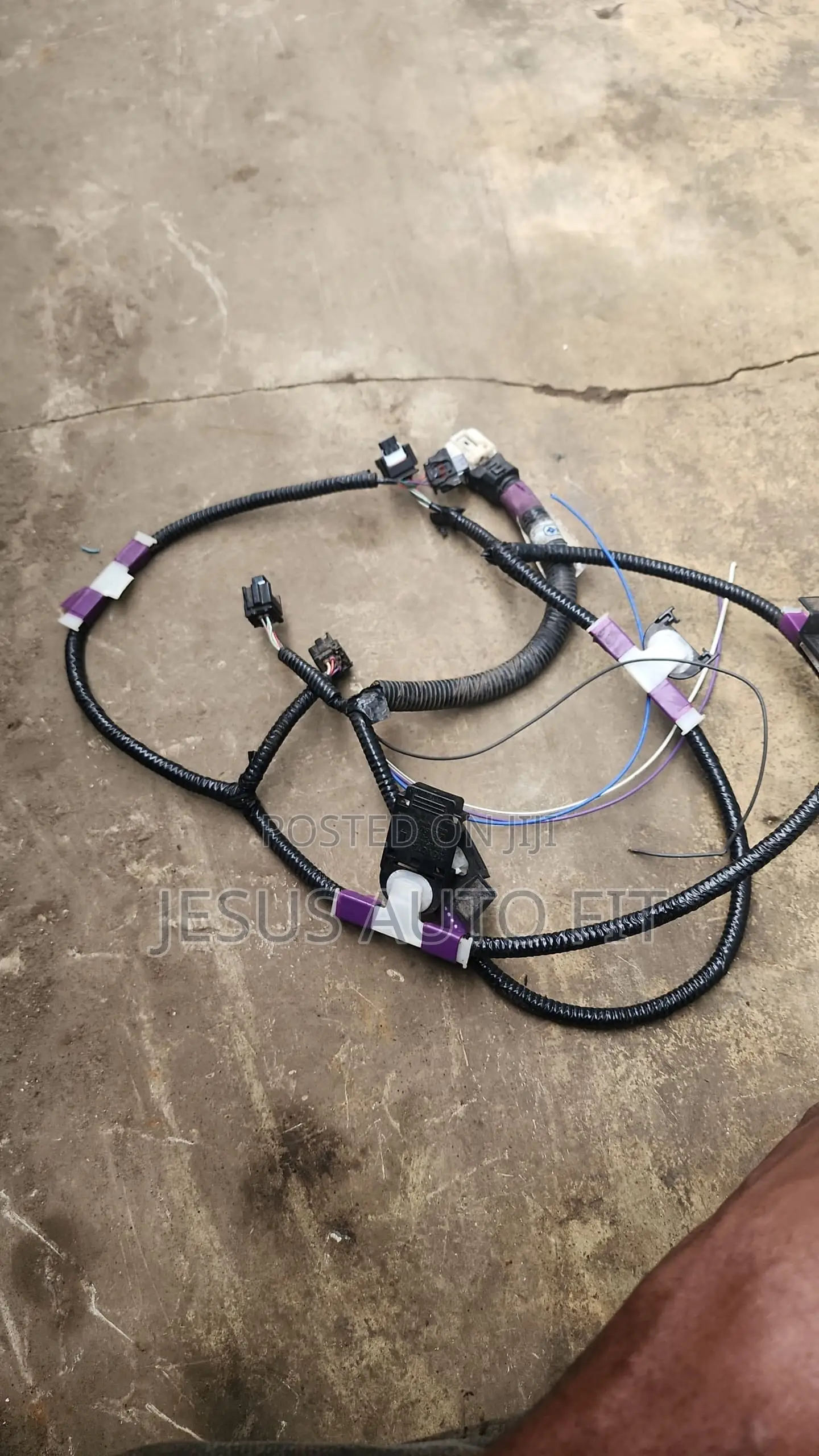 Lexus Highlander 2021-2023 Back Bumper Parking Aid System Wiring