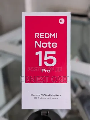 New Xiaomi Redmi Note 15 Pro 256 GB Red