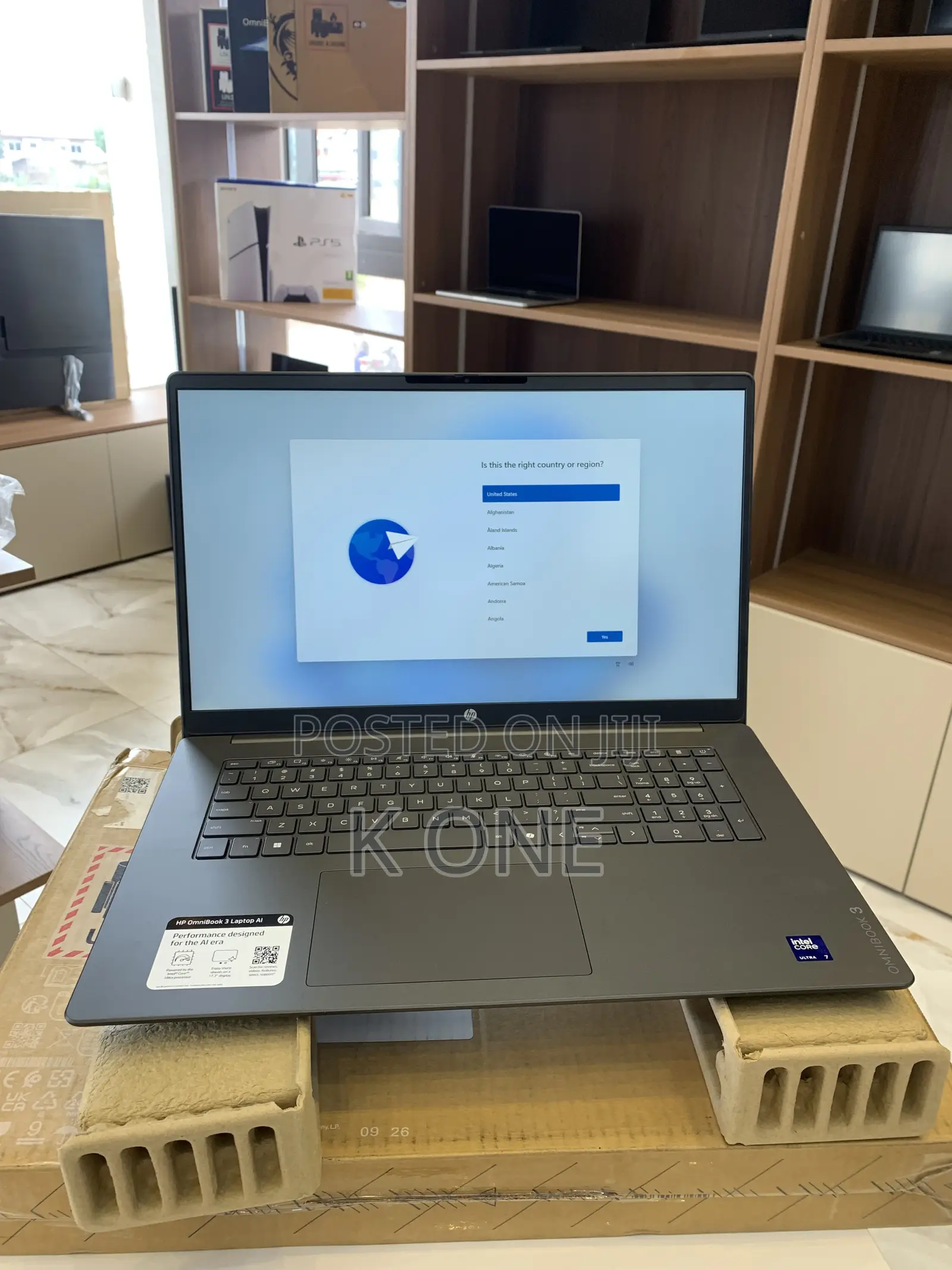New Laptop HP 16GB Intel Core Ultra 7 SSD 1T