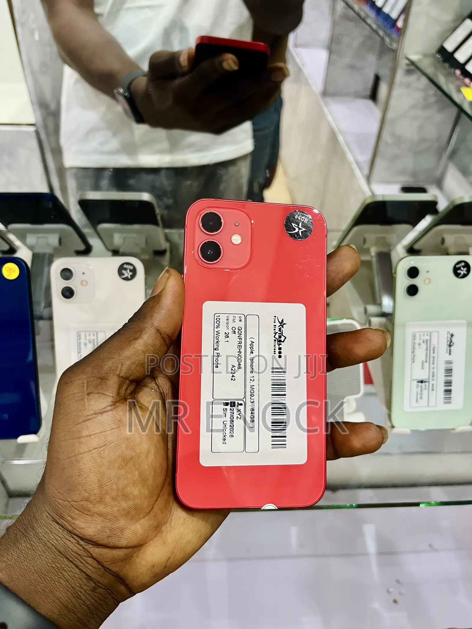 New Apple iPhone 12 64 GB Orange