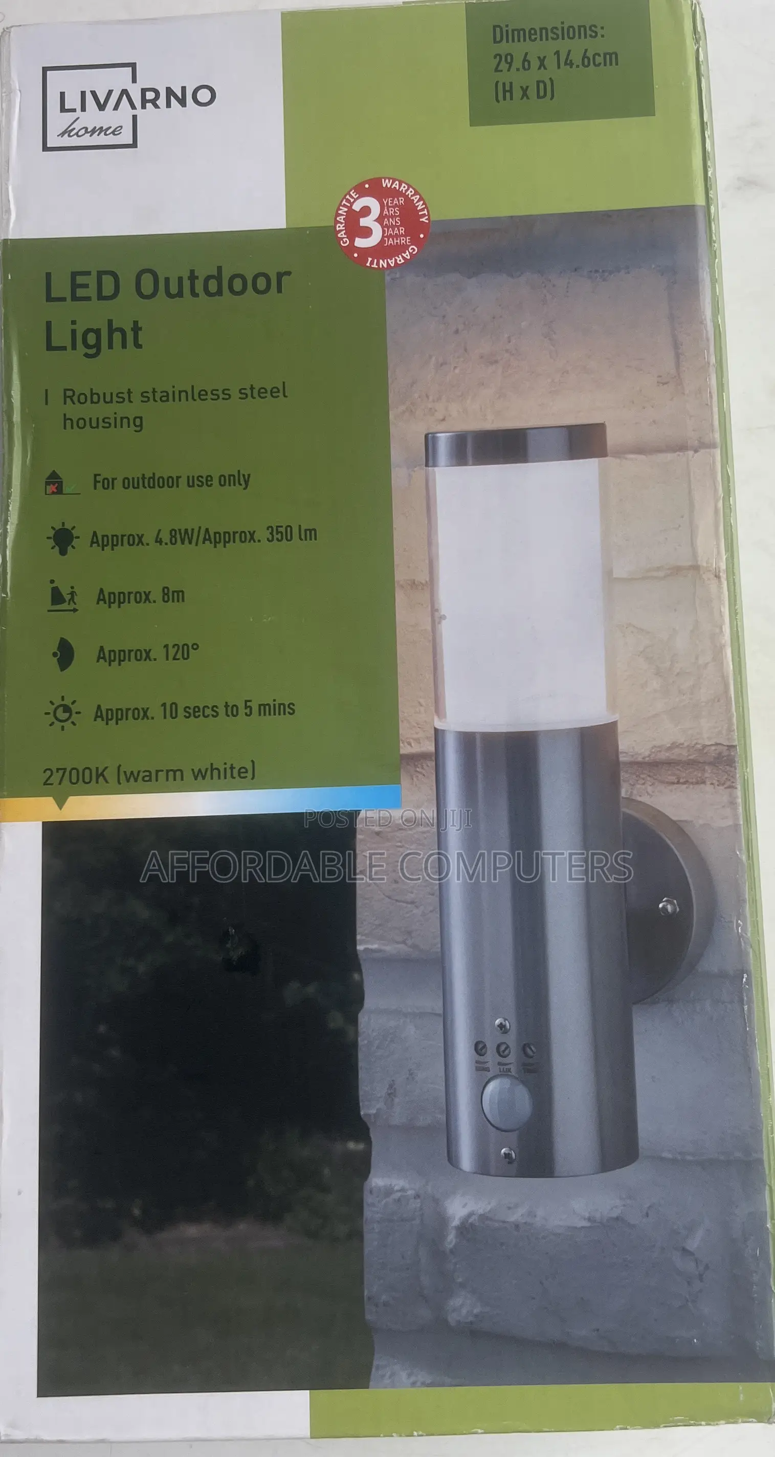 Livarno Home LED Outdoor Light With Motion Sensor