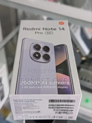 New Xiaomi Redmi Note 14 Pro 512 GB Gold