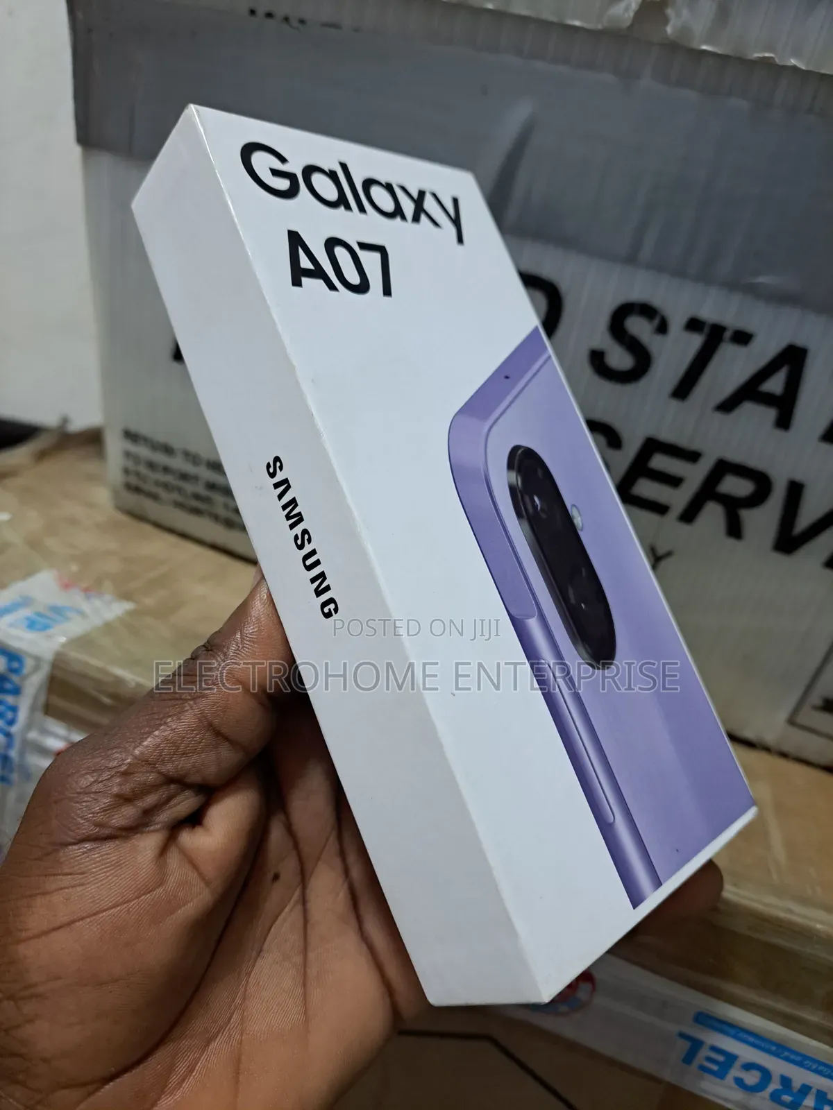 New Samsung Galaxy A07 4G 64 GB Black