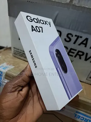 New Samsung Galaxy A07 4G 64 GB Black