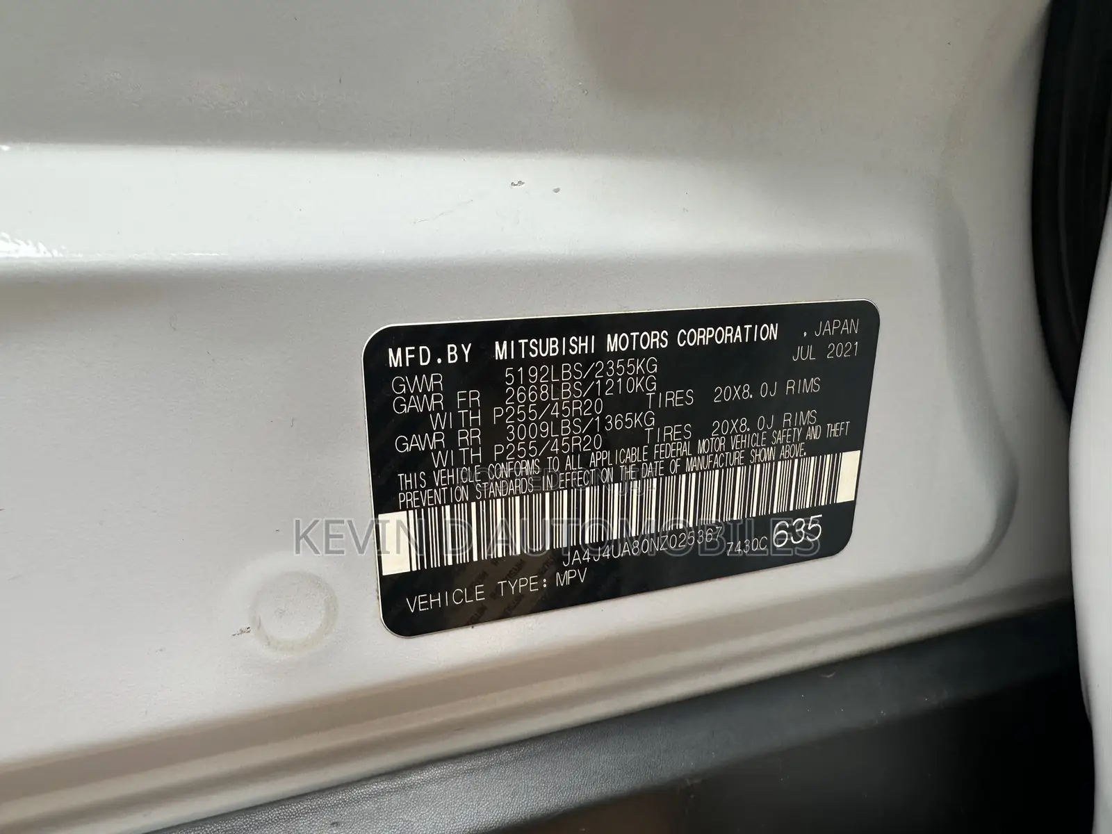 Mitsubishi Outlander SE 2022 White