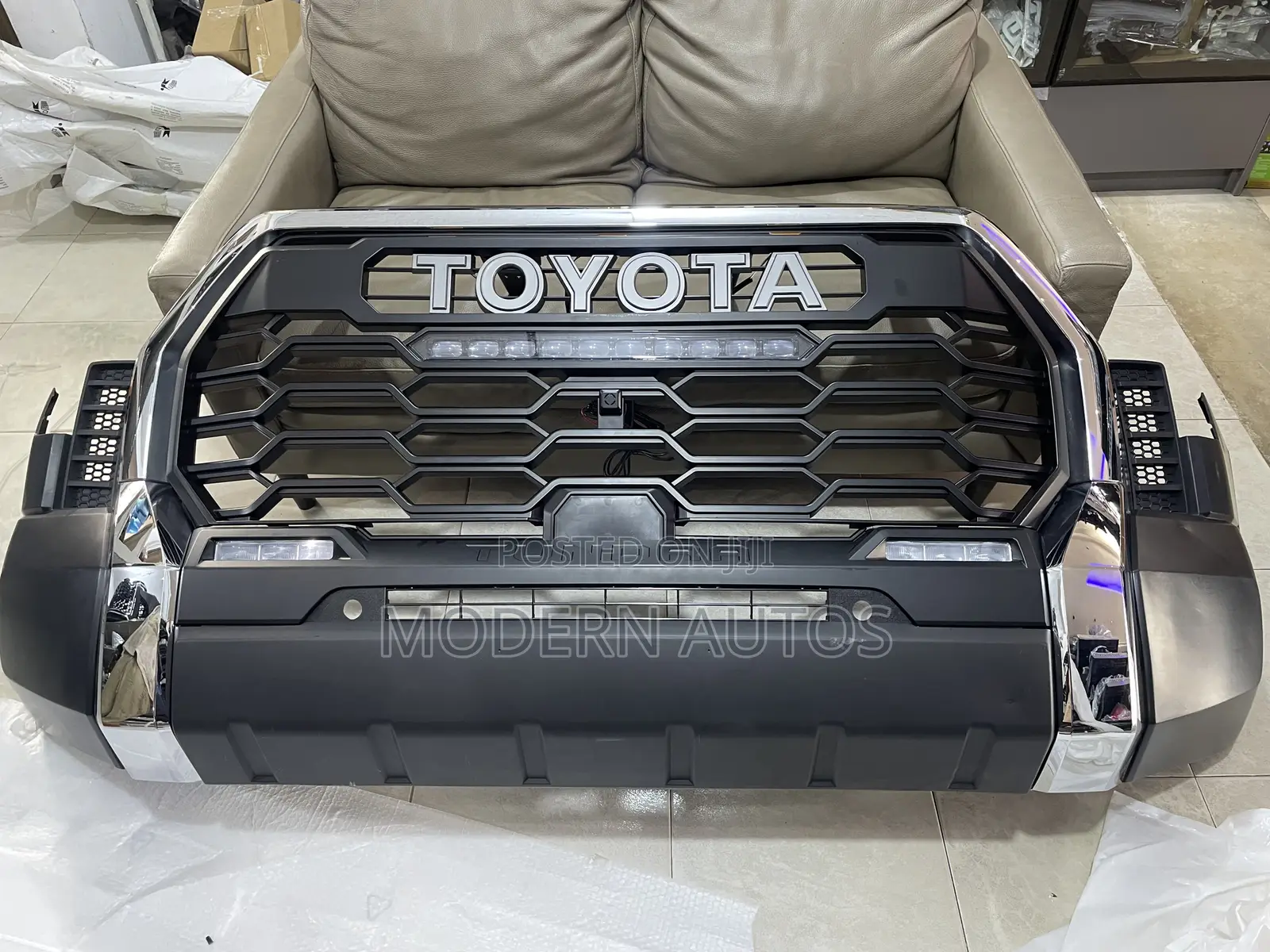 TUNDRA 2024 Complete Front Bumper