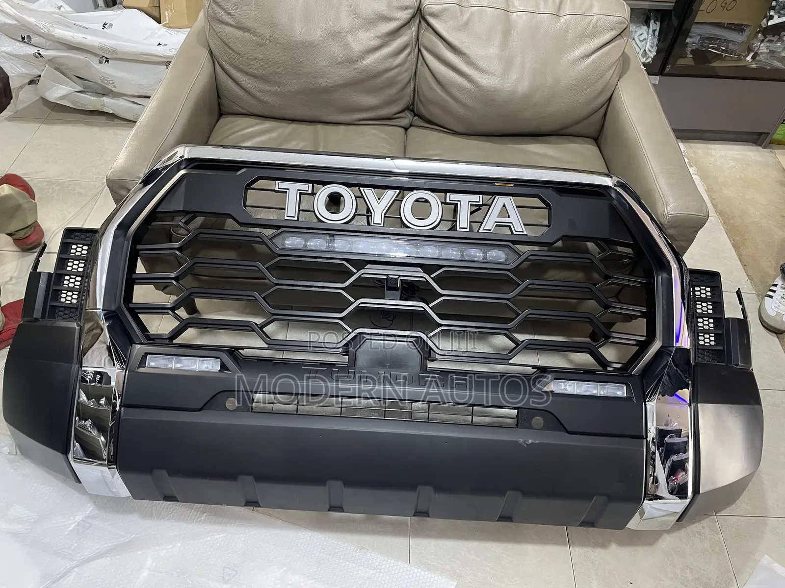 TUNDRA 2024 Complete Front Bumper