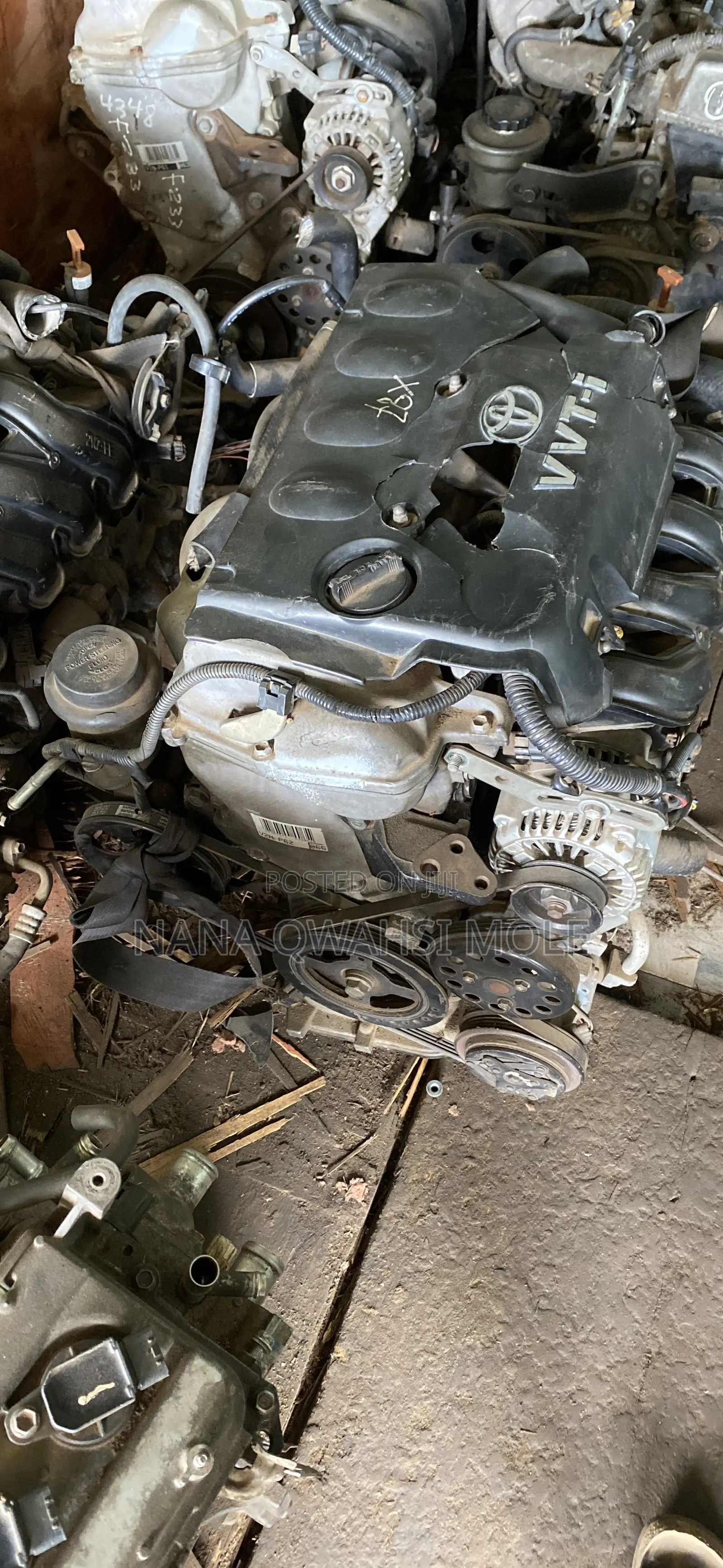 Toyota Yaris Home-Used Engine