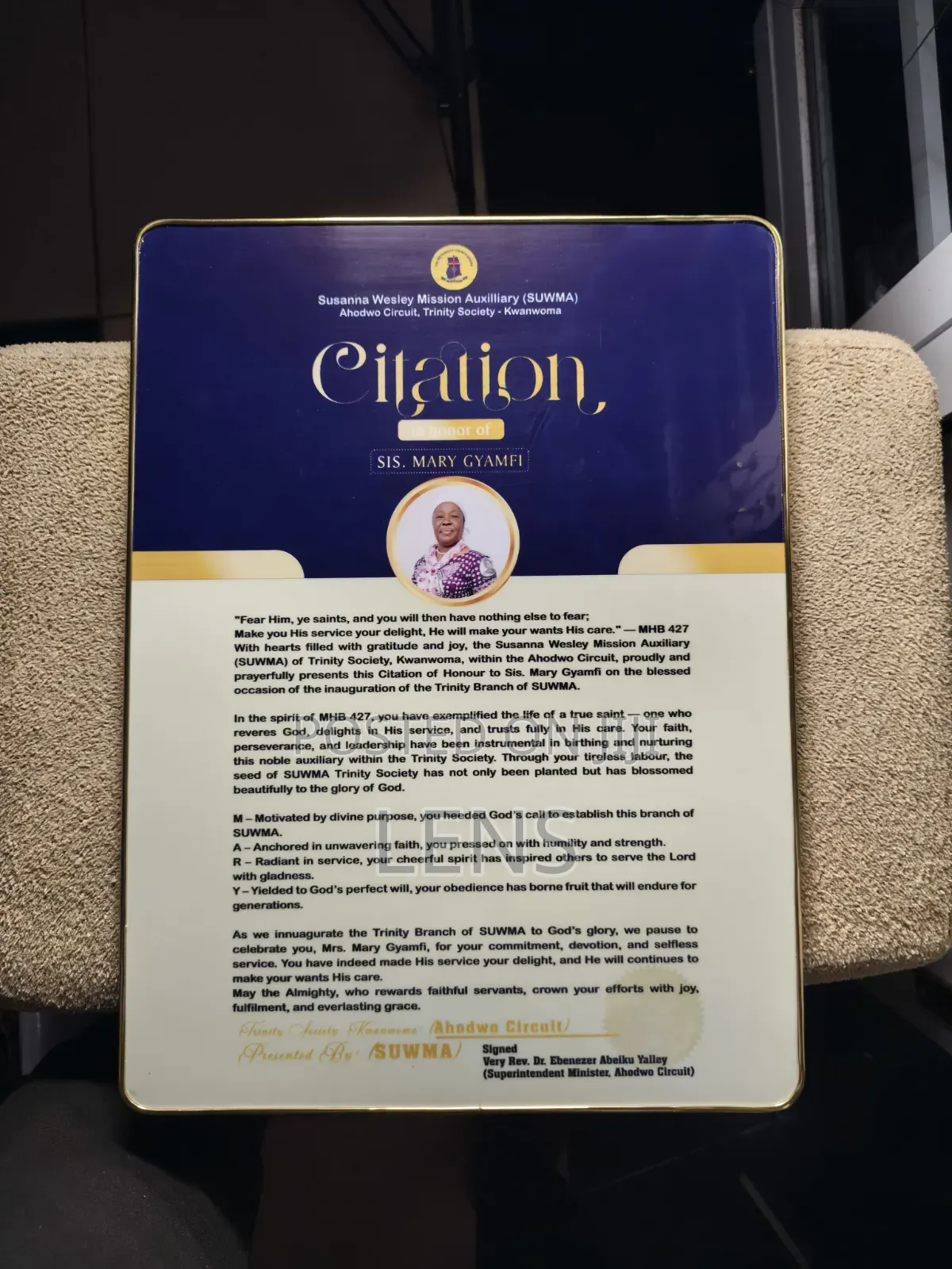 Picture Frame Citation Photoshoot