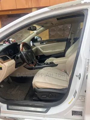 Hyundai Sonata Limited 4dr Sedan (2.4L 4cyl 6A) 2015 White