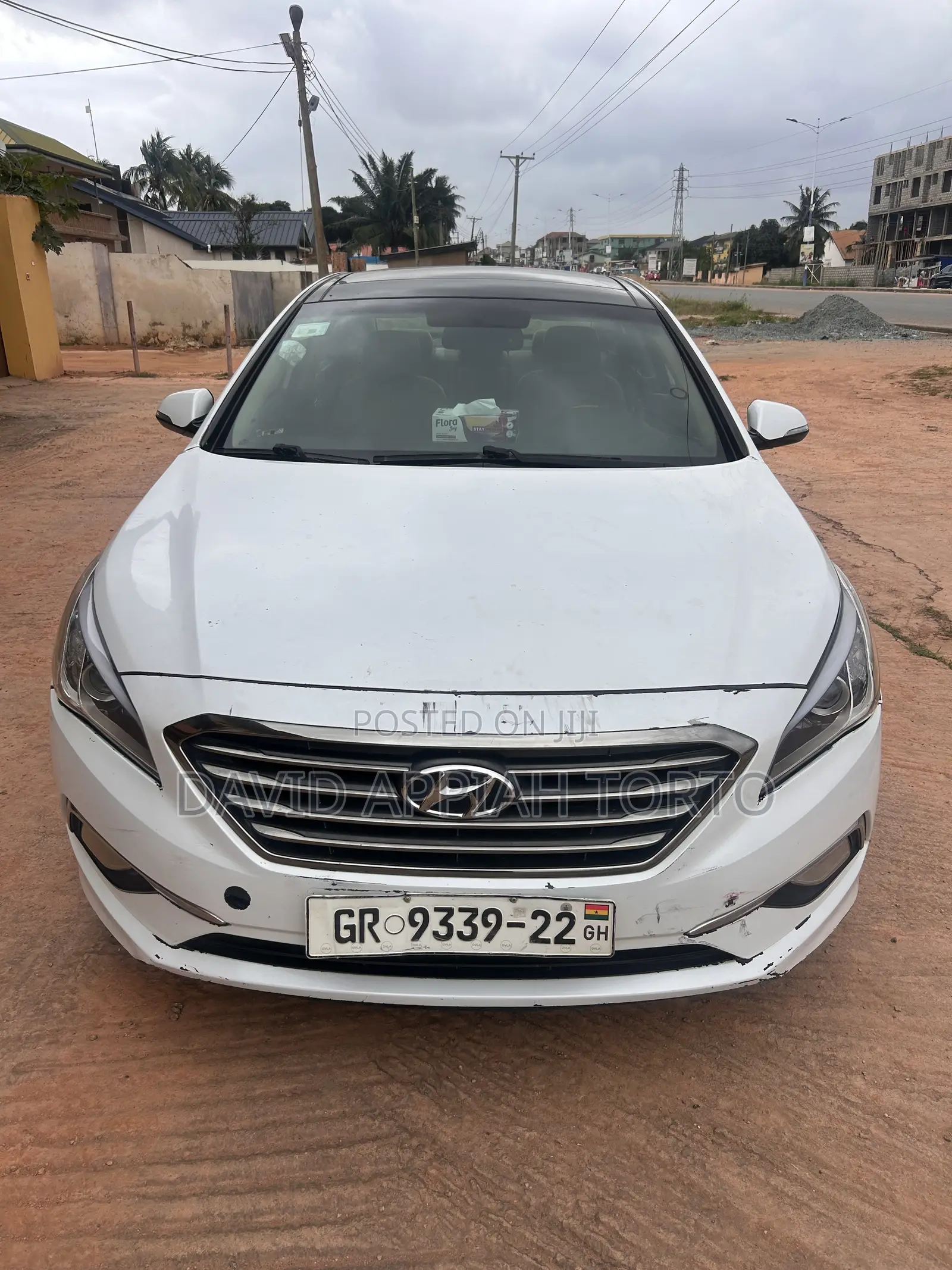 Hyundai Sonata Limited 4dr Sedan (2.4L 4cyl 6A) 2015 White