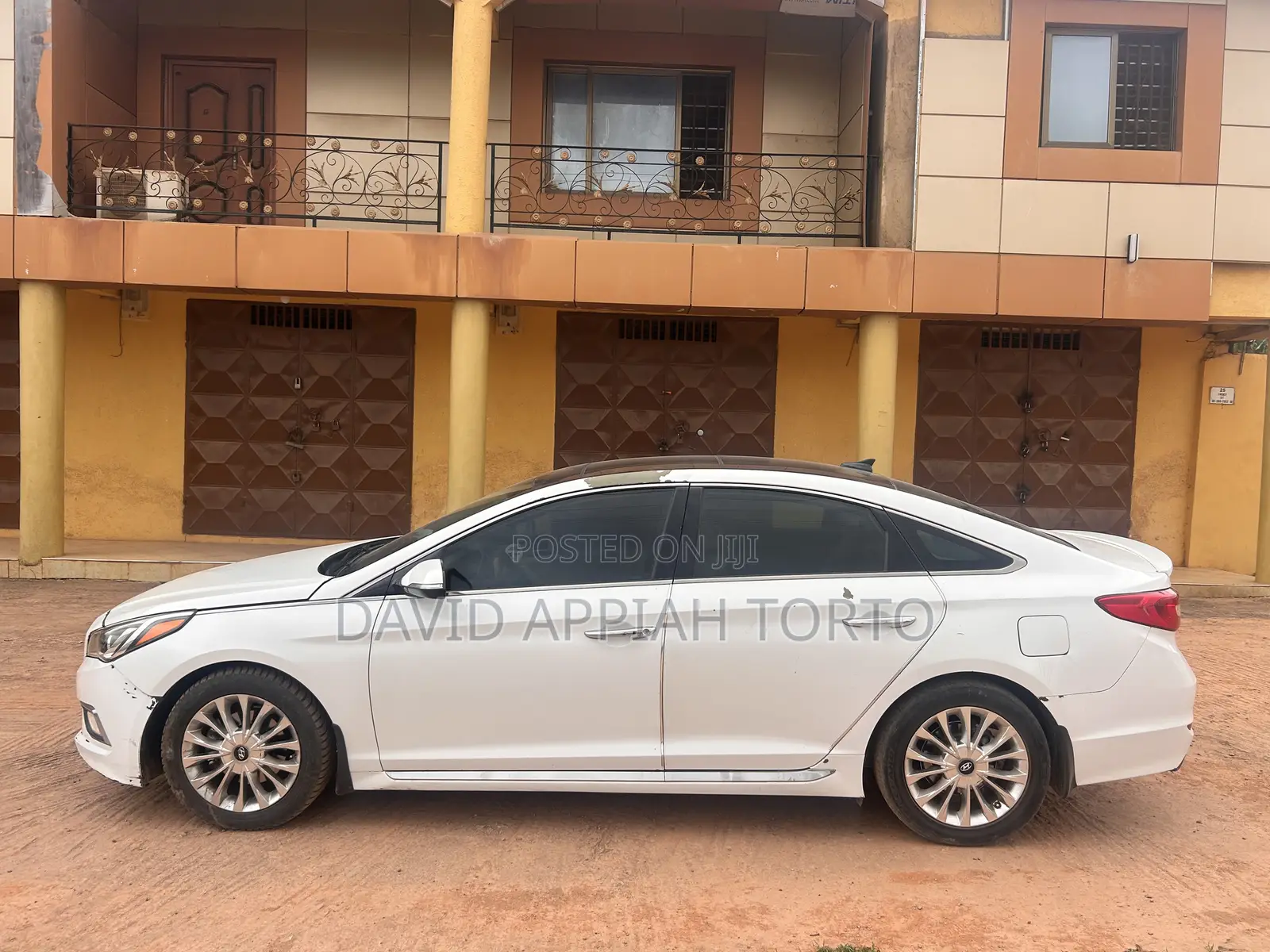 Hyundai Sonata Limited 4dr Sedan (2.4L 4cyl 6A) 2015 White
