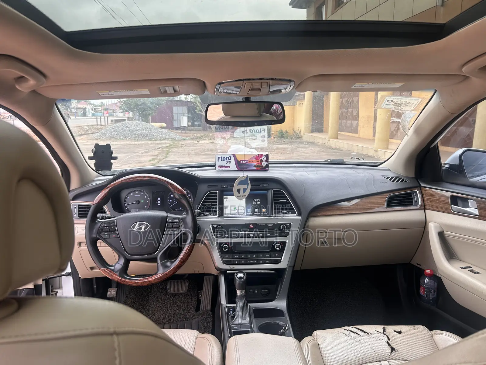 Hyundai Sonata Limited 4dr Sedan (2.4L 4cyl 6A) 2015 White