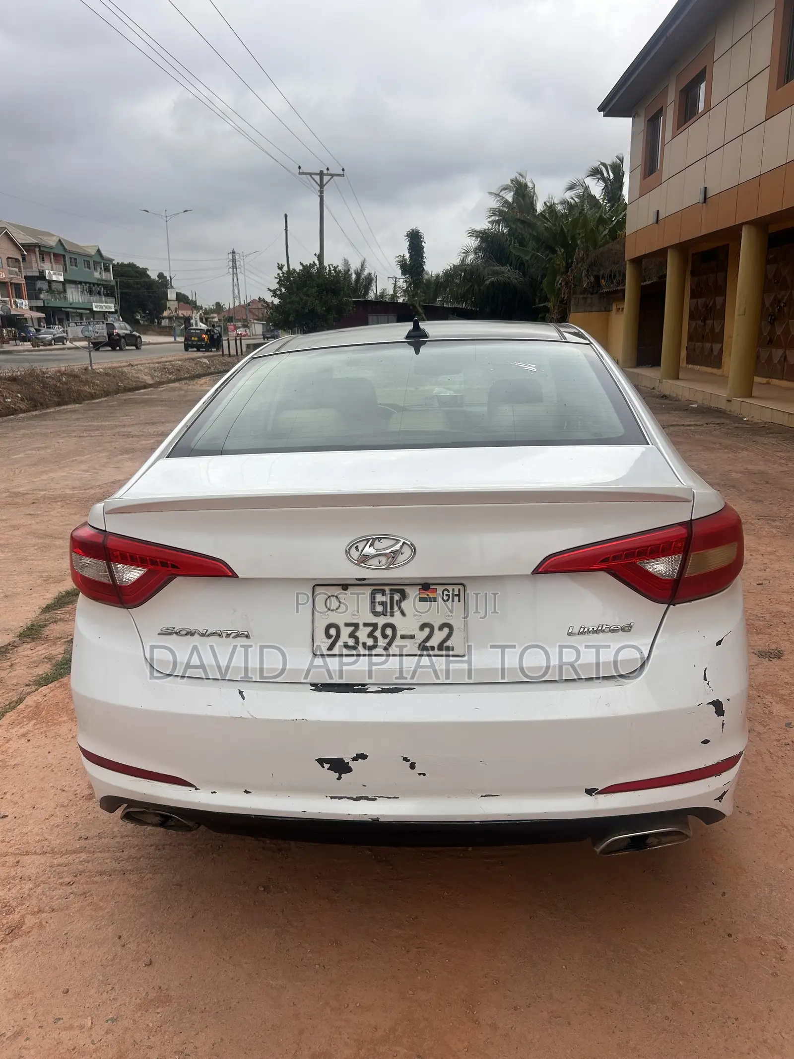 Hyundai Sonata Limited 4dr Sedan (2.4L 4cyl 6A) 2015 White