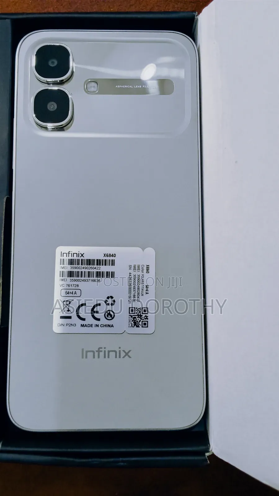 New Infinix Smart 20 64 GB Silver