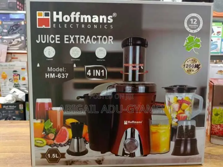 Juice Extractor Hoffmans (4in1)