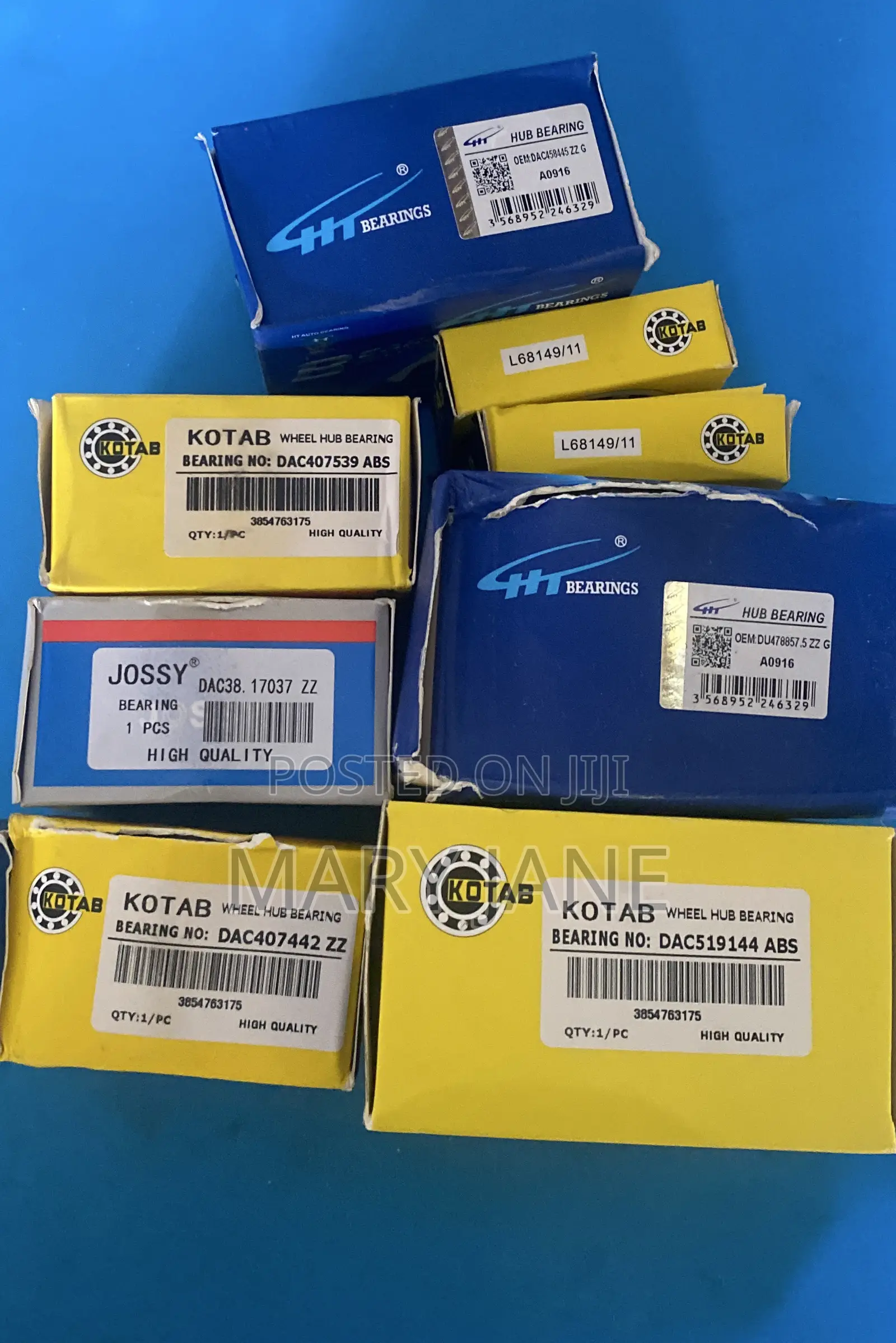 Toyota Corolla 2009 Hub Bearings Original