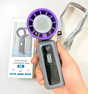 Turbo Foldable Ice Cooling Handheld Fan