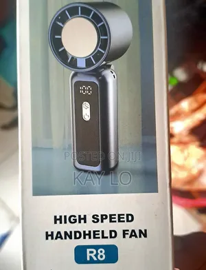 Turbo Foldable Ice Cooling Handheld Fan