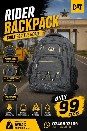 CAT Laptop Rider Backpack – Strong, Spacious Comfortable