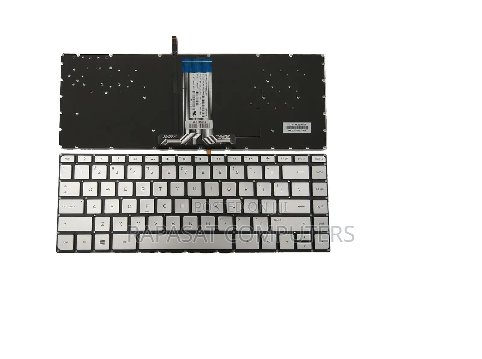 Newly Arrived HP 14-Cf Keyboard Silver Colour With Backlight