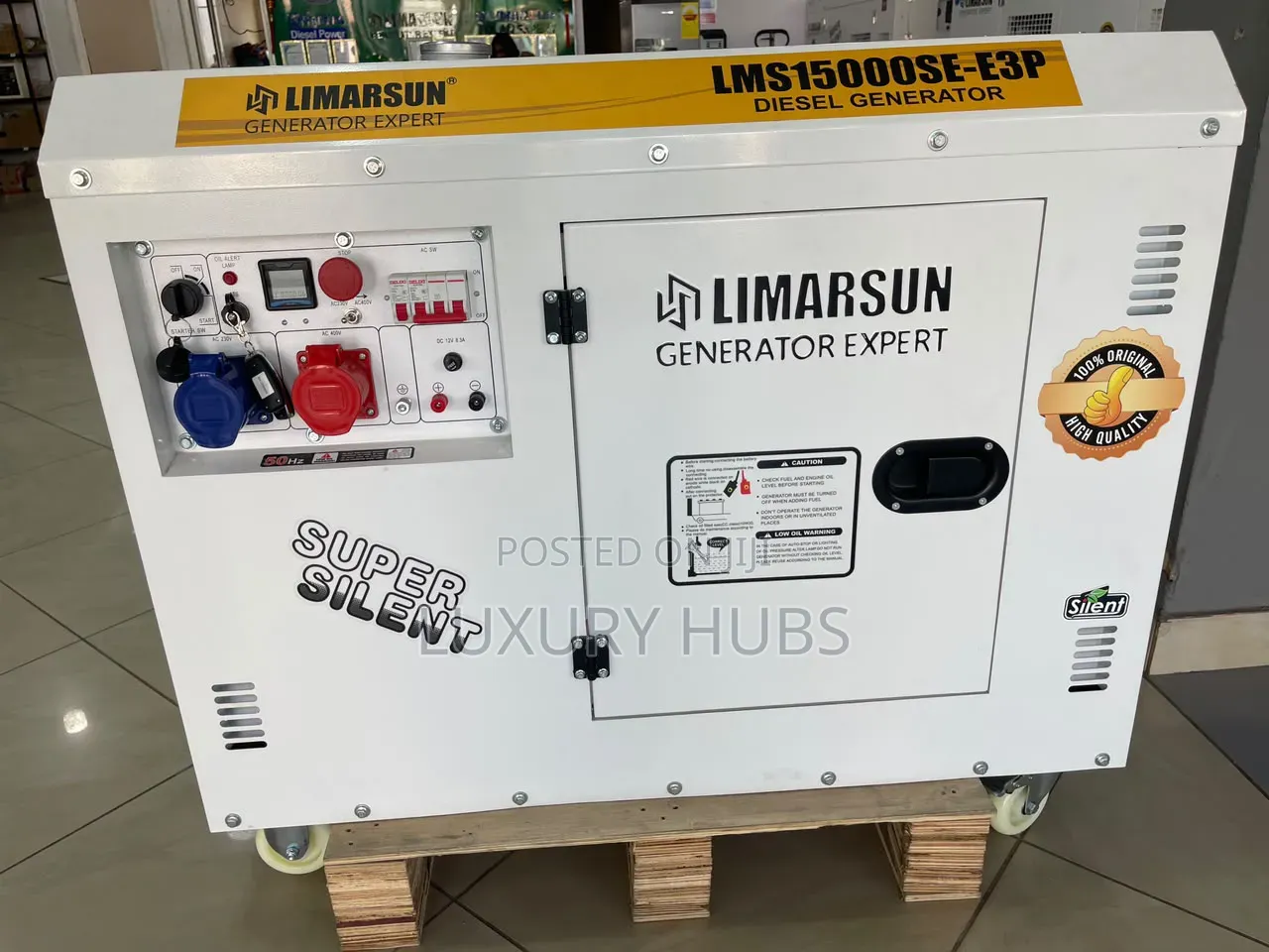 Brand New Limarsun 10KVA Diesel Power Generator – Fuel Efficient