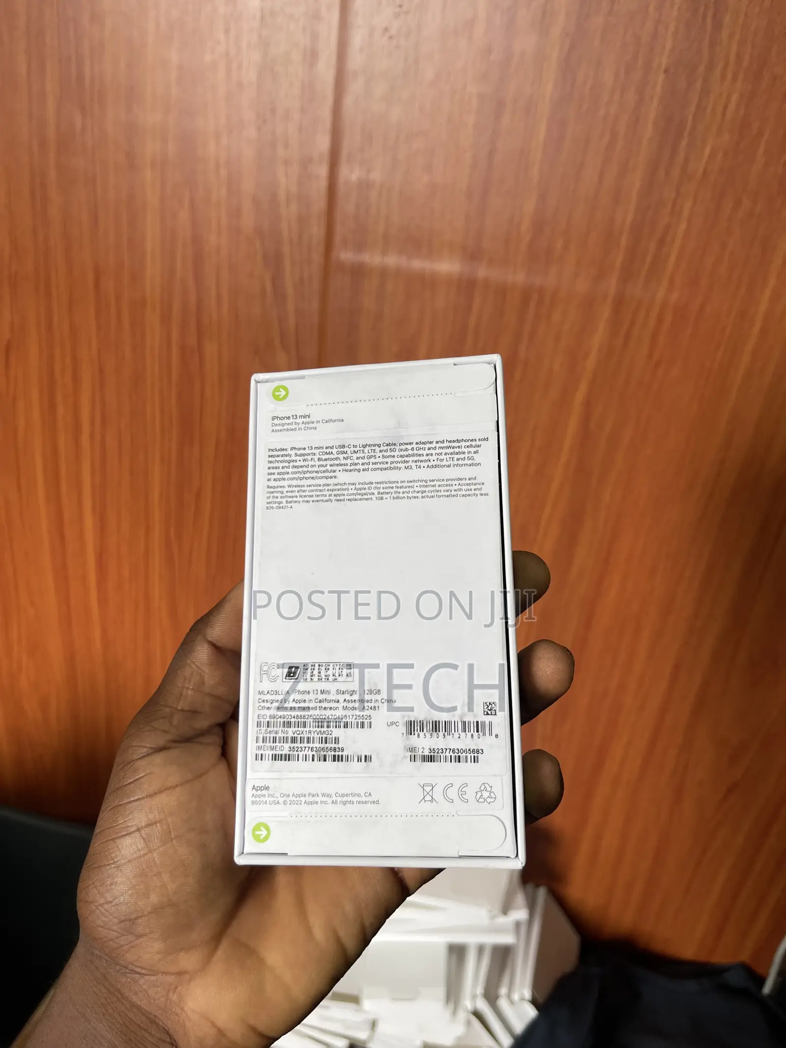 New Apple iPhone 13 Mini 128 GB White