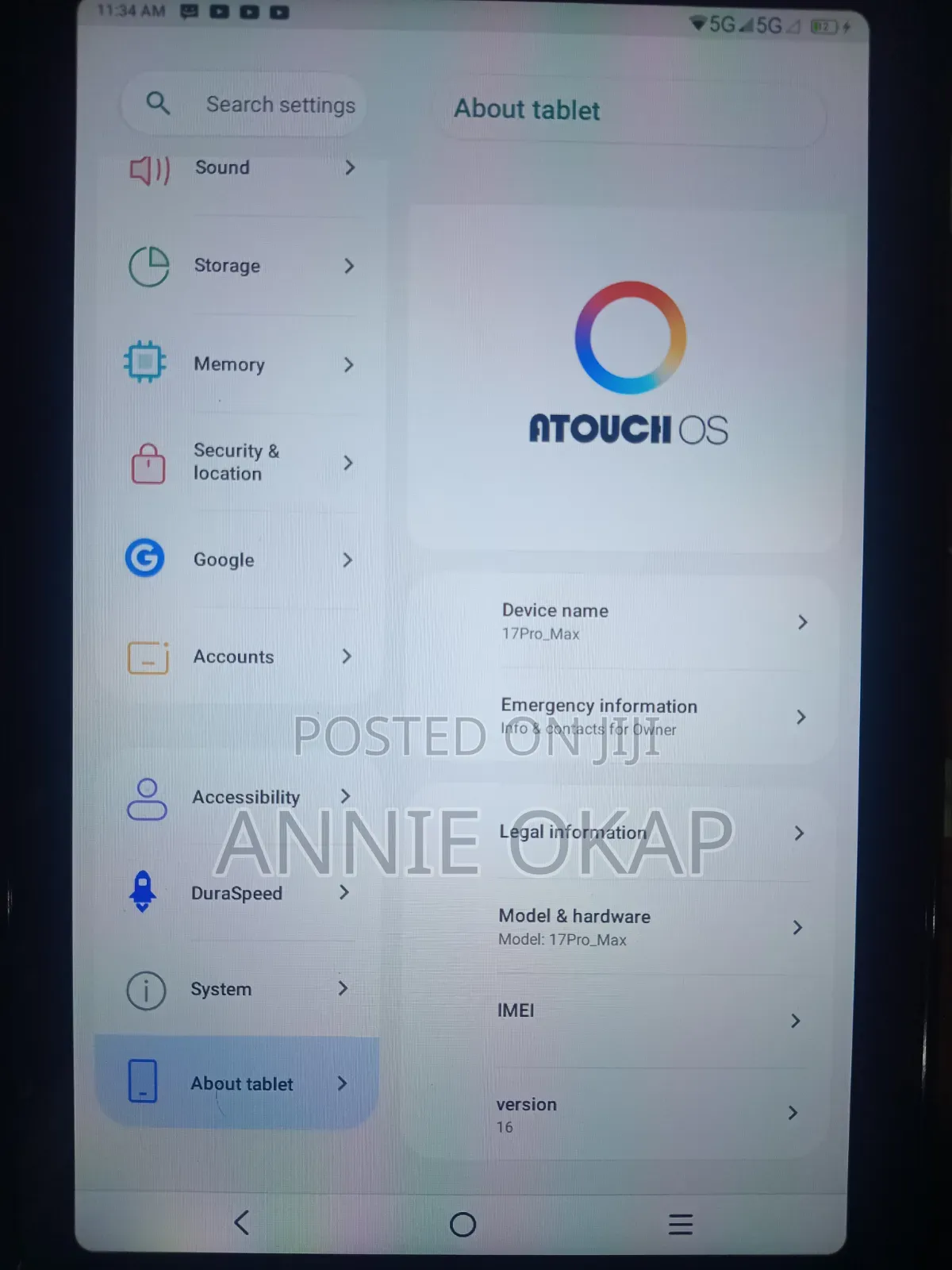 New Atouch 17Pro Max 1 TB