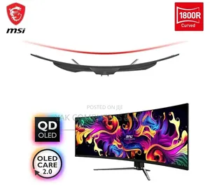 49 Inch Msi MPG 491cqp Qd-Oled 49 Inch DQHD Curved Gaming