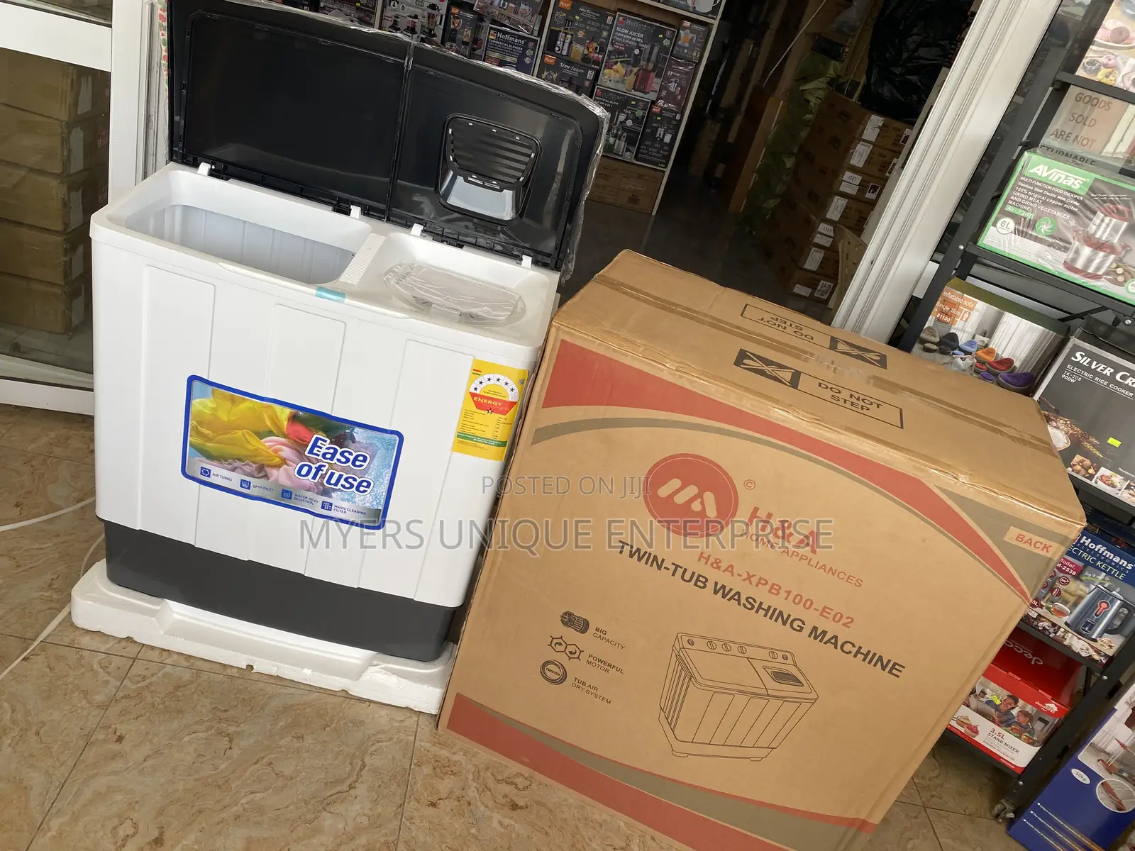 Brand New 10kg Twin Tub Semi-Automatic Washing Machine