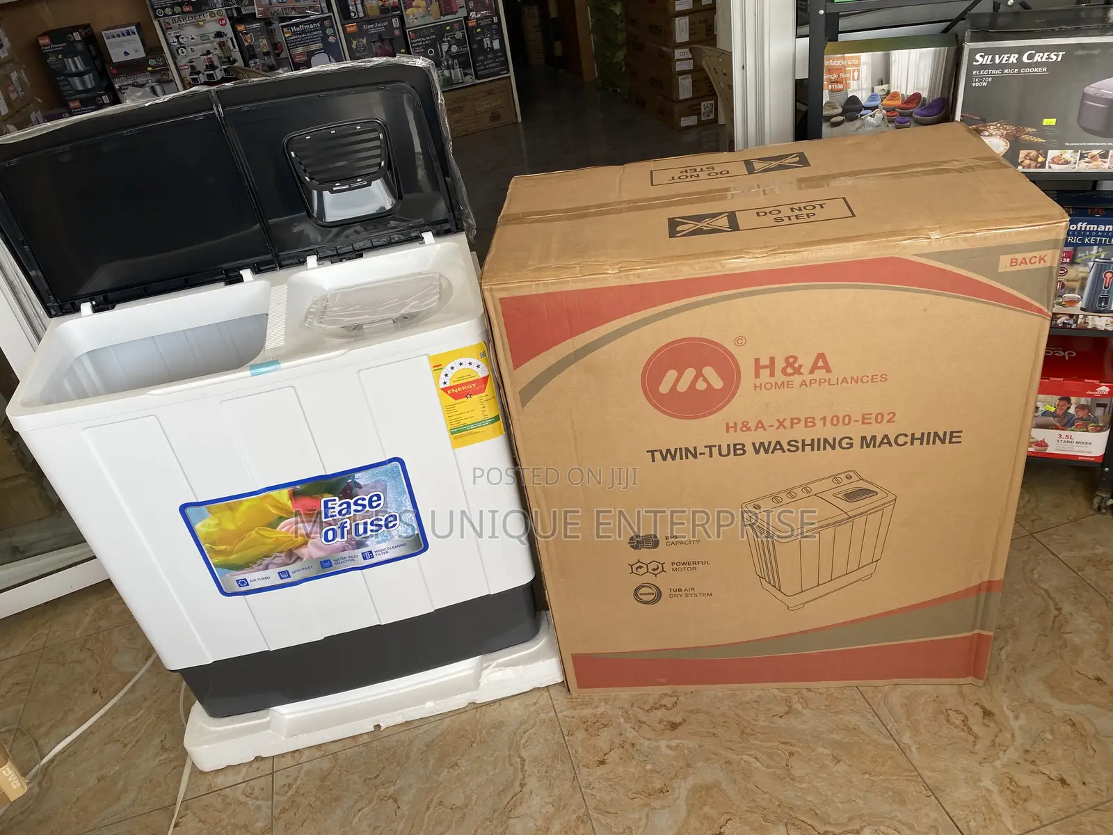 Brand New 10kg Twin Tub Semi-Automatic Washing Machine