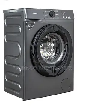 Lovely New Nasco Washing Machine 8Kg Front Load Full Automatic Silver