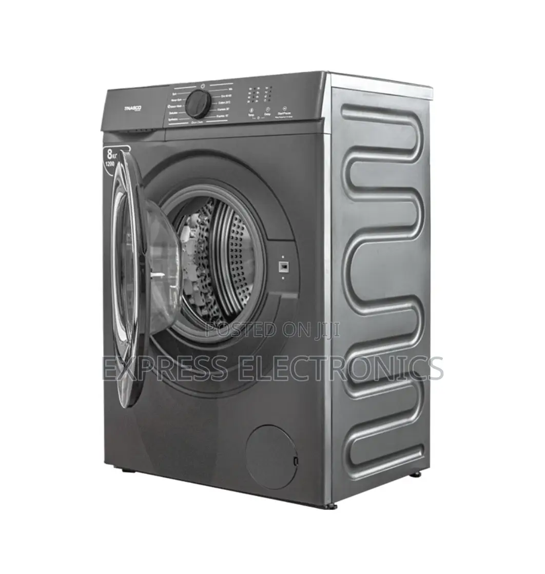 Highly Recommended Nasco Washing Machine 8Kg Front Load Full Automatic
