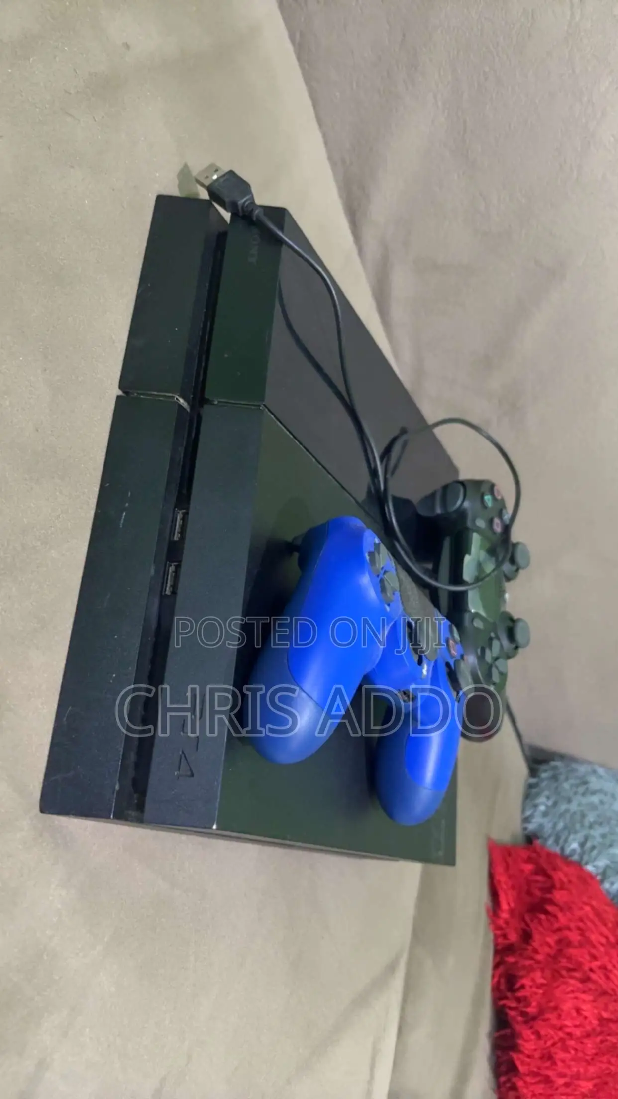PS4 Console With (FC 26, Mortal Combat Etc)