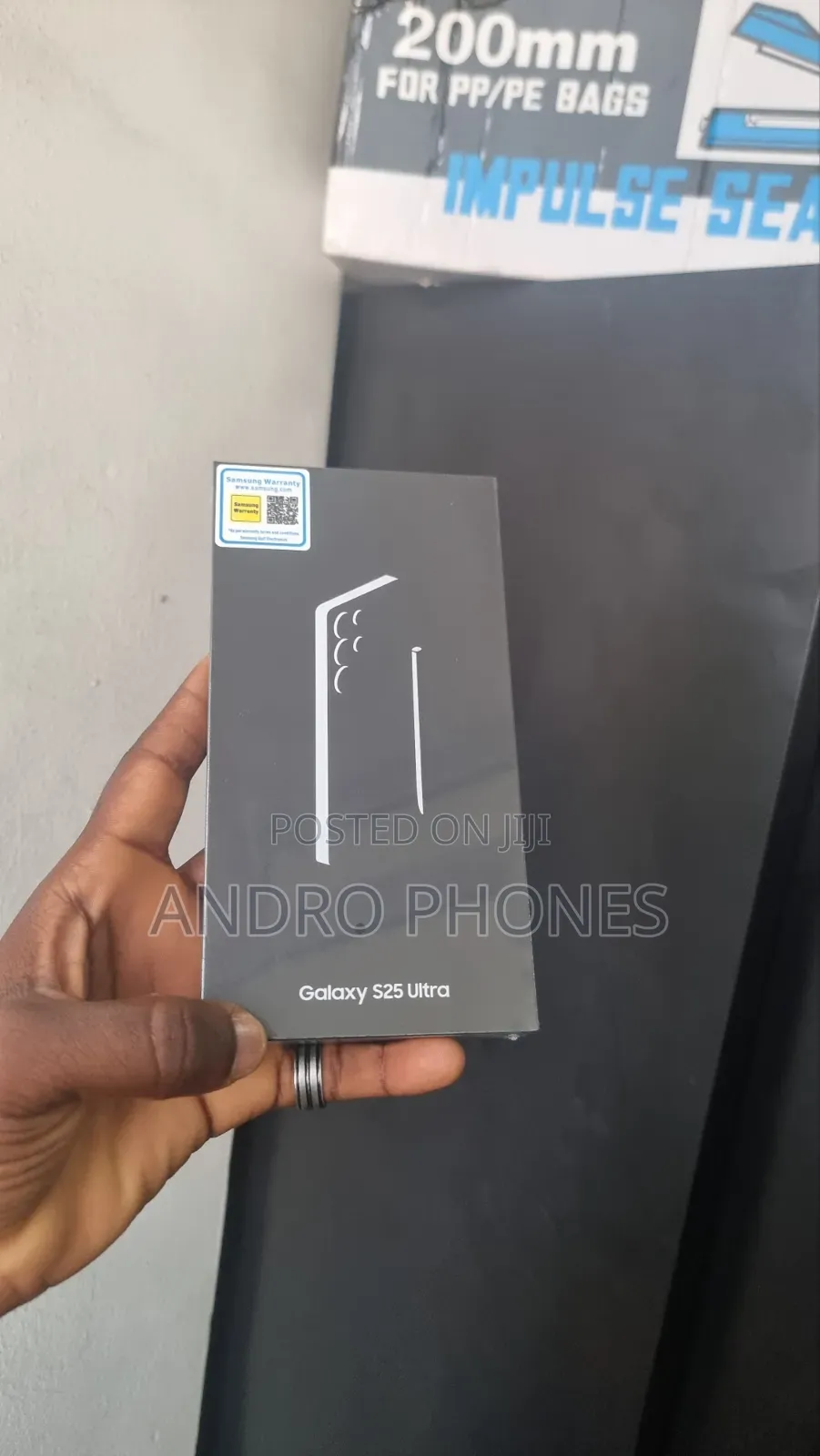 New Samsung Galaxy S25 Ultra 256 GB Black