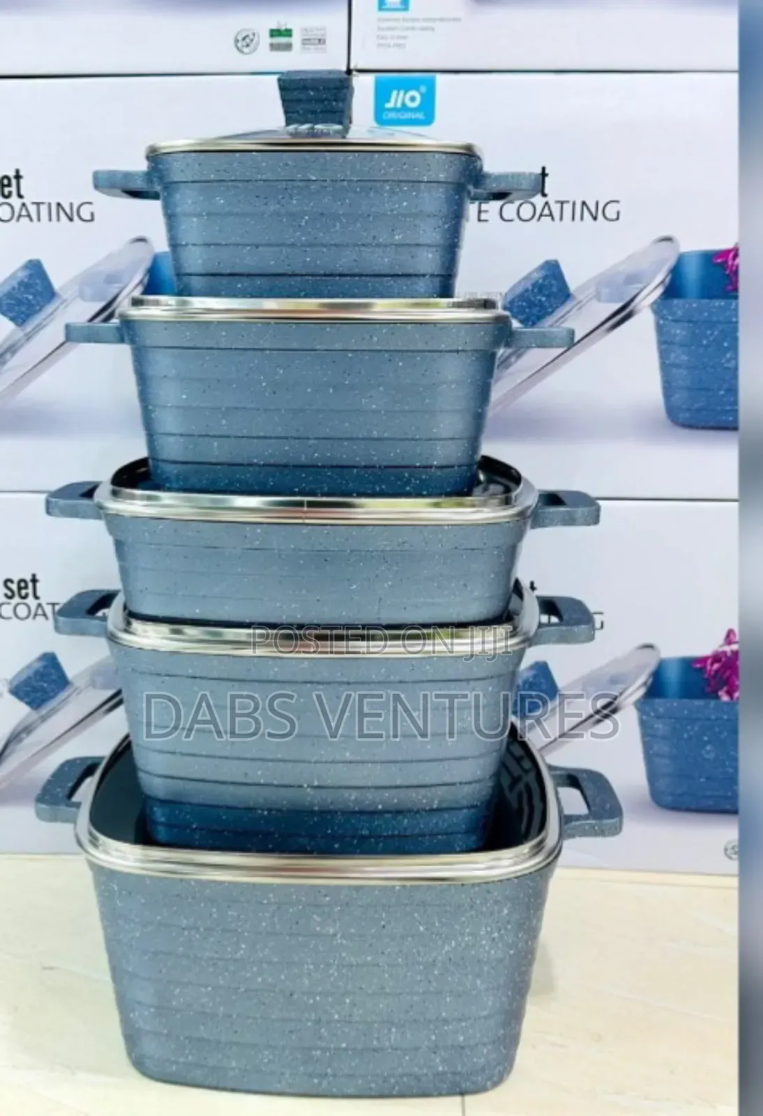 Luxury Nonstick Granite Cookware